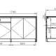 704-4  5.8尺系統中島餐櫃