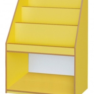 80711 彩色直立書櫃(黃色)