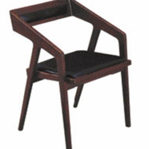 1933 塔尼亞胡桃色實木餐椅