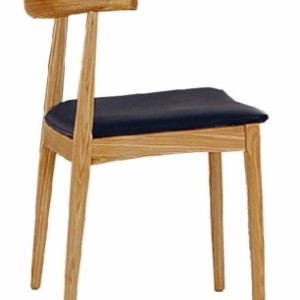 1944 時尚實木牛角餐椅